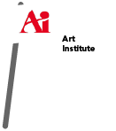 Art institute Logo on flag